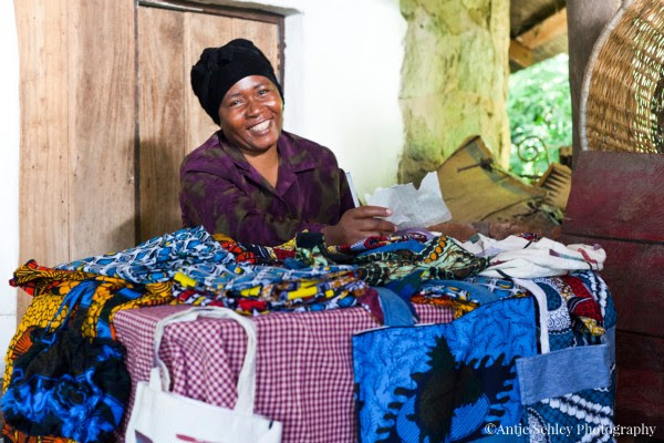 Womens Group Sewing workshop, Butterfly Space Volunteering Malawi